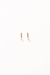 Calista Earrings - Gold/Pearl